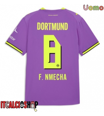 Borussia Dortmund Felix Nmecha #8 Terza Maglia 2026-27 Manica Corta Borussia Dortmund Felix Nmecha #8 Terza Maglia 2026-27 Manica Corta